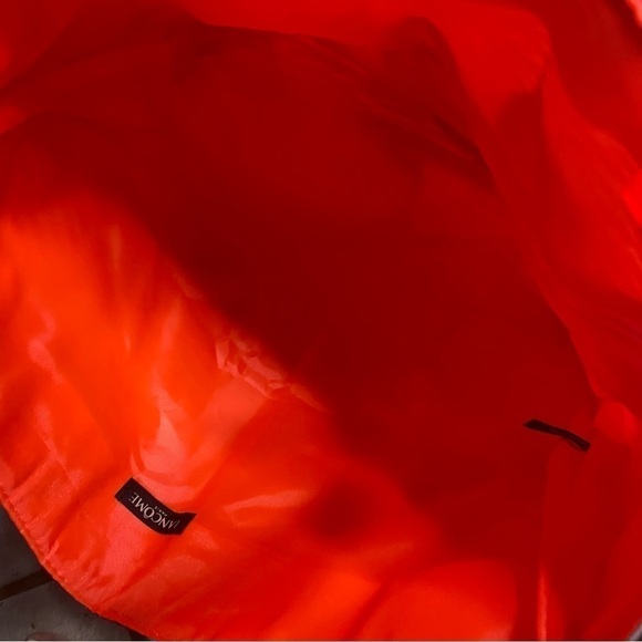 Lancôme Red Stripe Blue Flower Printed Tote Bag - Picture 3 of 3